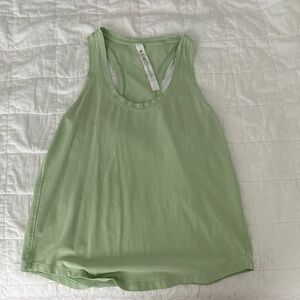 Lululemon Athletica Light Green Tank Top